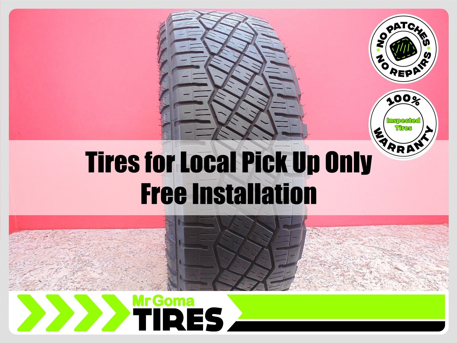 1 Goodyear Wrangler Territory RT LT285/65R20 Tire 7/32 Tread Cybertruck 2856520 1 Goodyear Wrangler Territory RT LT285/65R20 Tire 7/32 Tread Cybertruck 2856520