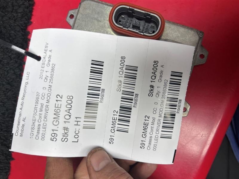 ESCALAESV 2012 Chassis ECM 104557008
