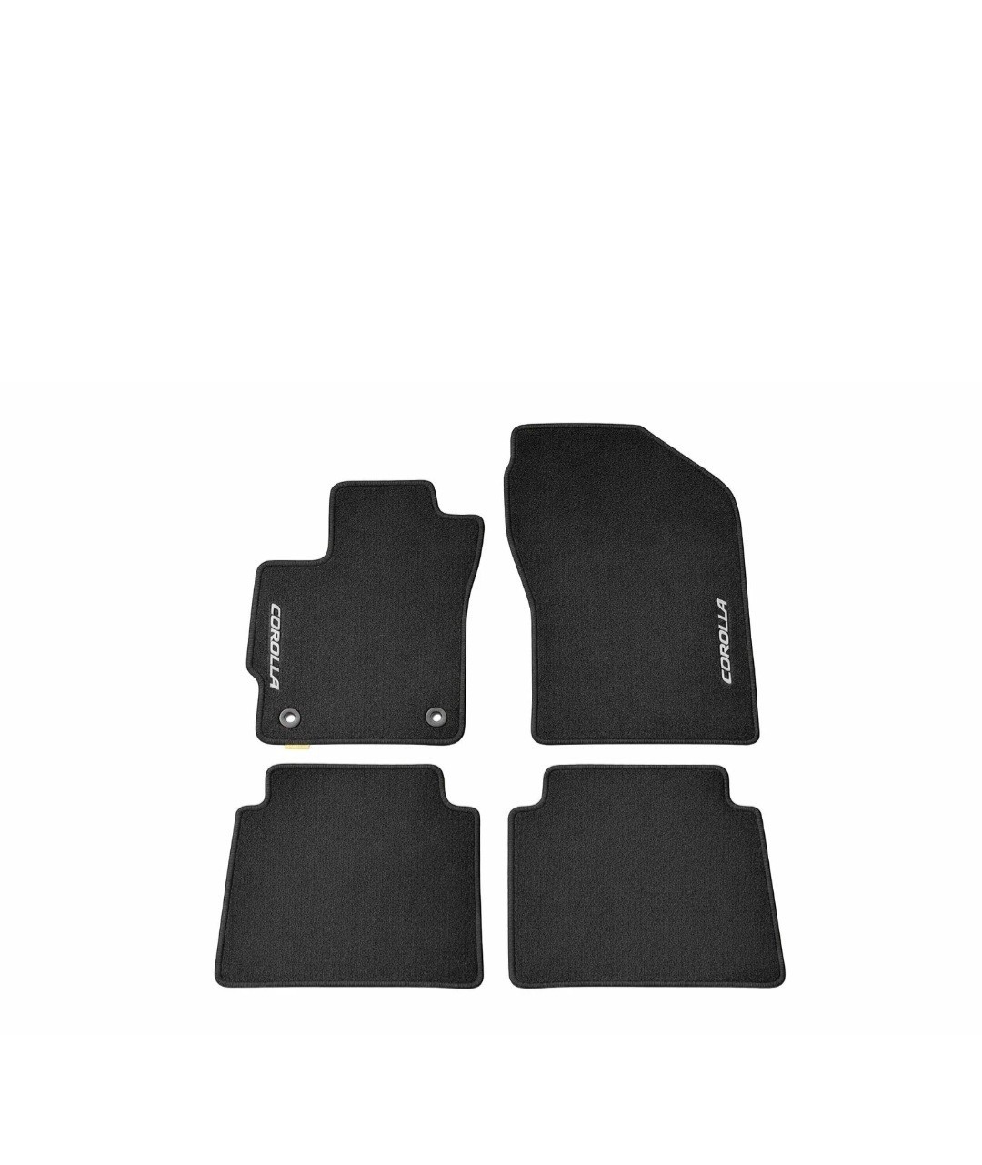 2020-2025 COROLLA SEDAN BLACK CARPET FLOOR MATS GENUINE TOYOTA PT206-02202-01 2020-2025 COROLLA SEDAN BLACK CARPET FLOOR MATS GENUINE TOYOTA PT206-02202-01