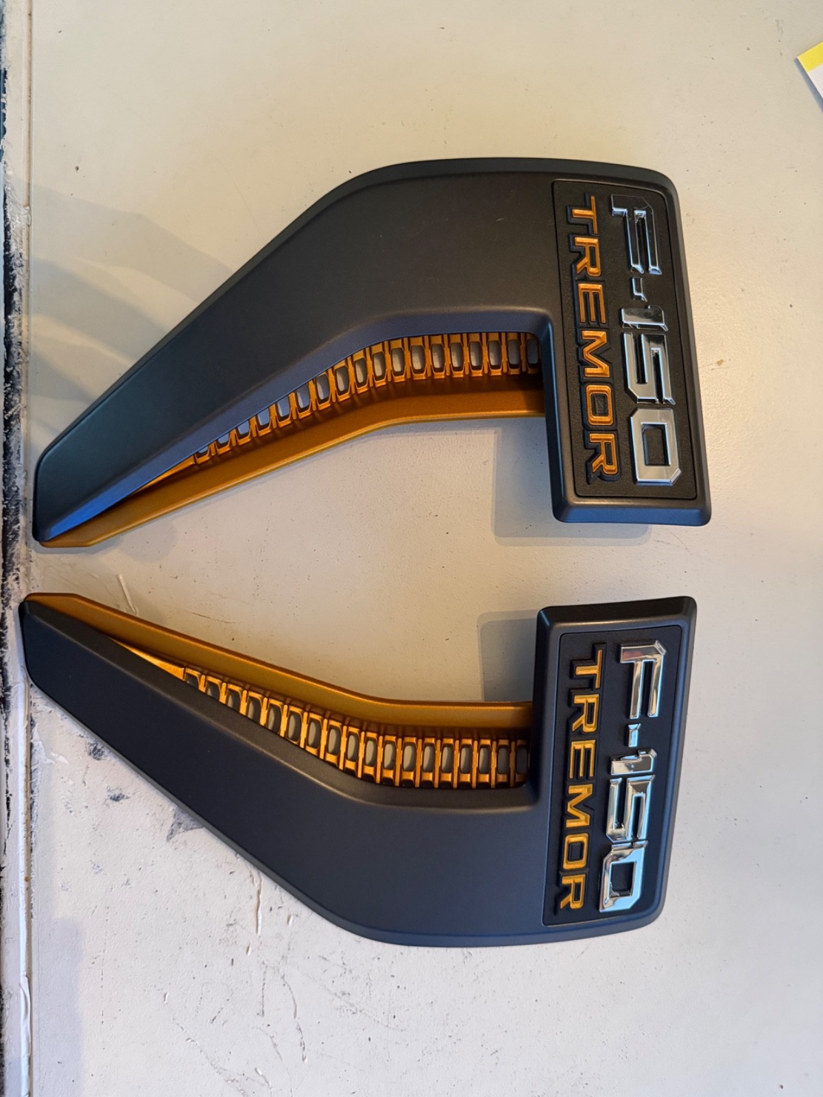 2021-2025 Ford F150 TREMOR Driver Side Fender Vent Emblems OEM