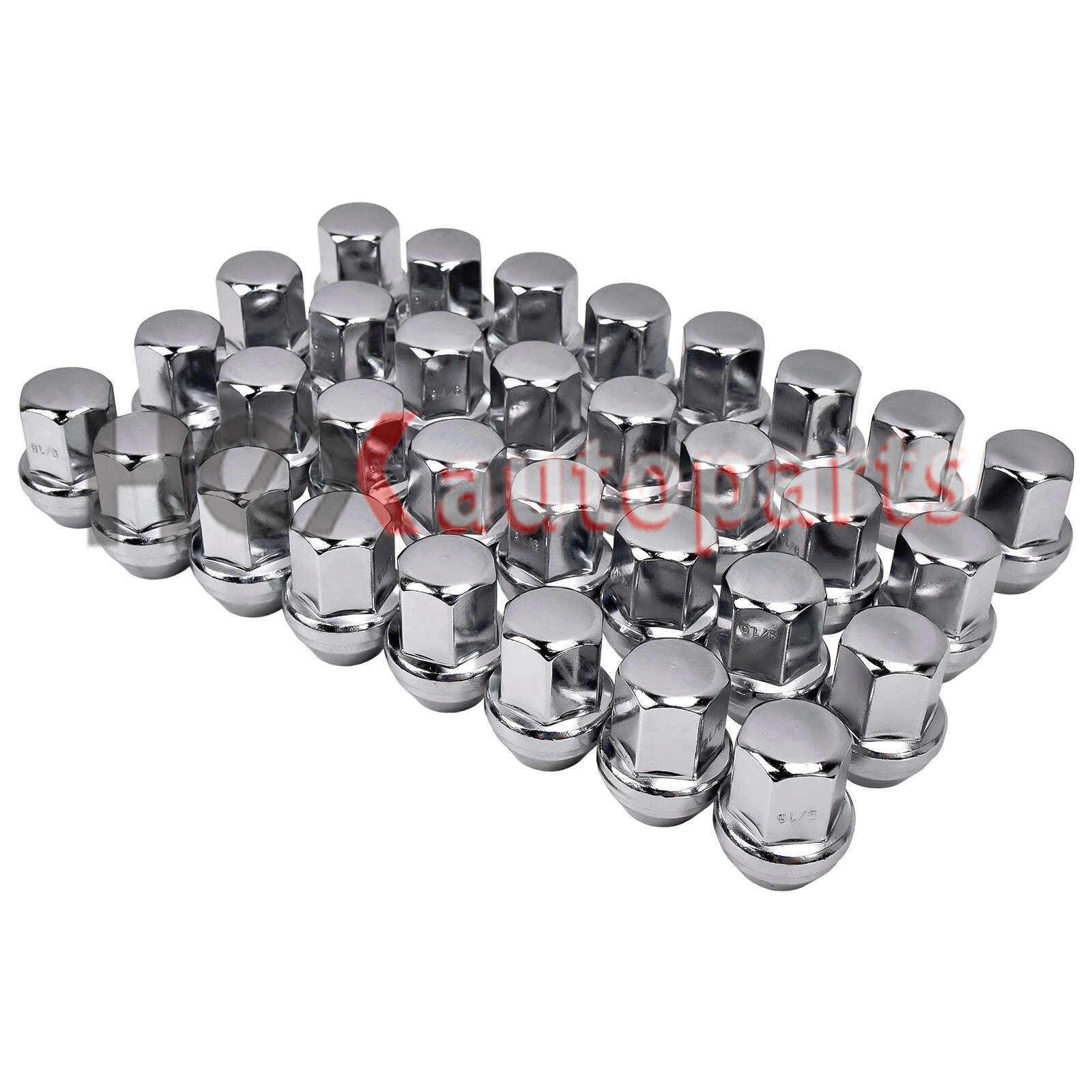 32Pc Chrome Lug Nuts 1.5