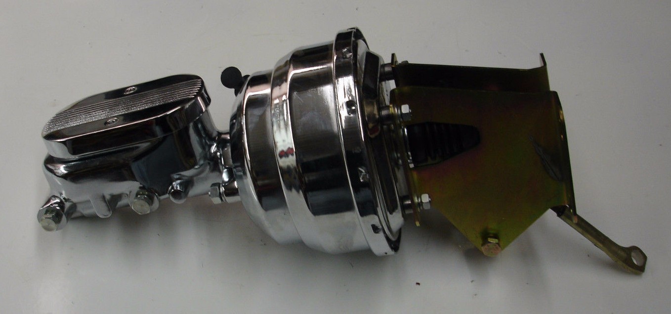 chrome power brake booster master 8 chrome power brake booster master 8