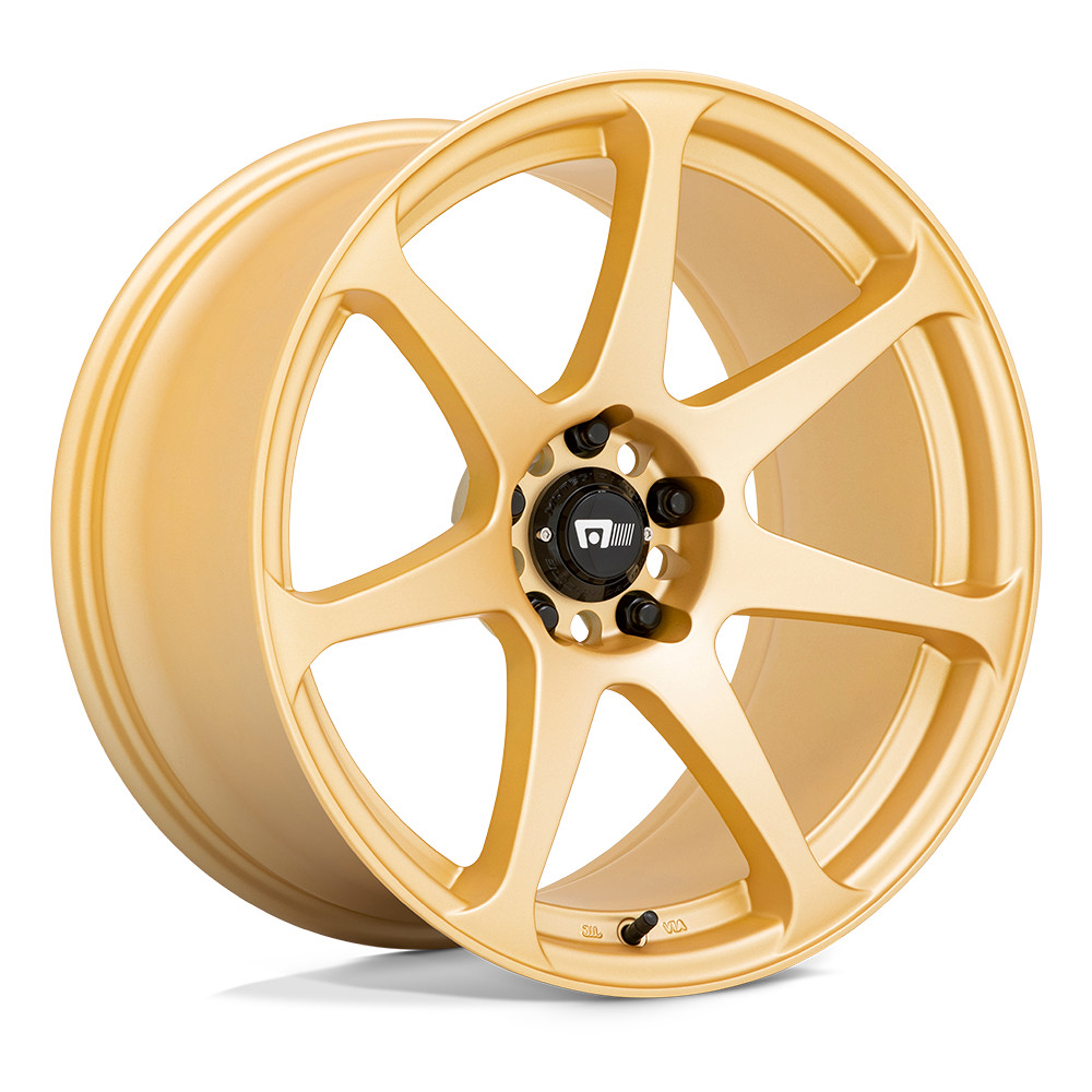 18x9.5 Motegi MR154 BATTLE Gold Wheel 5x4.5 (15mm)