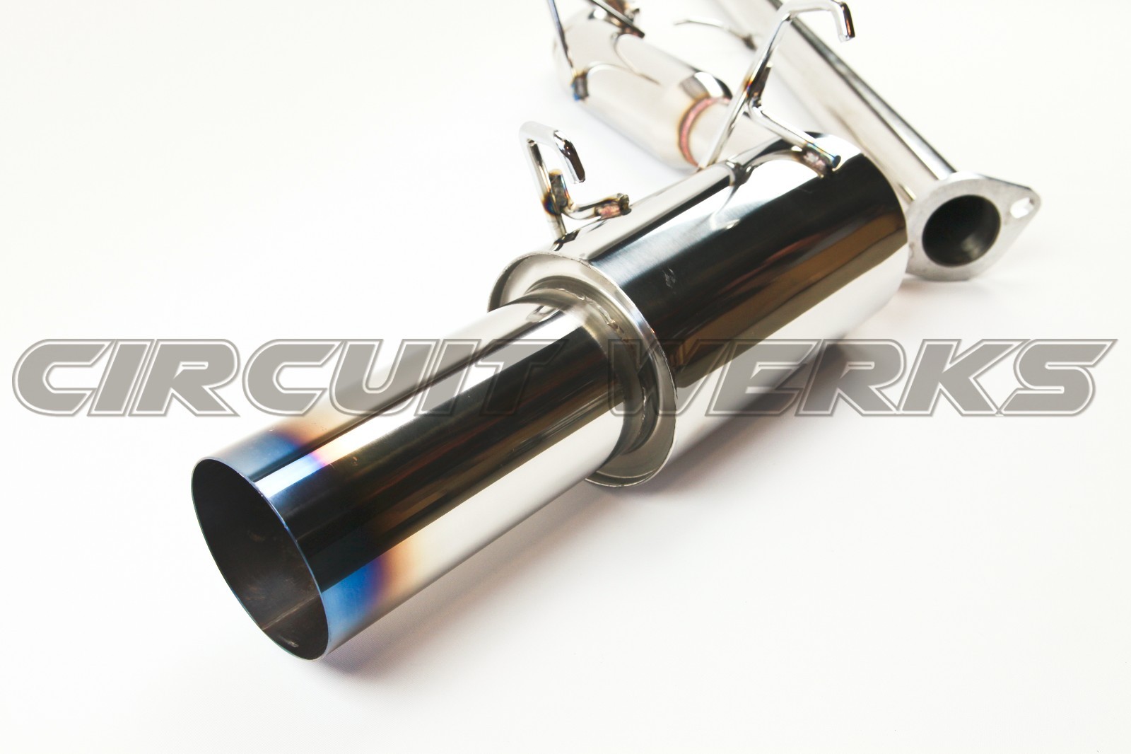 Circuit Werks  B6ZE (RS) MX-5 Mazda Miata Catback Exhaust  89-97 1.6L Burnt Tip