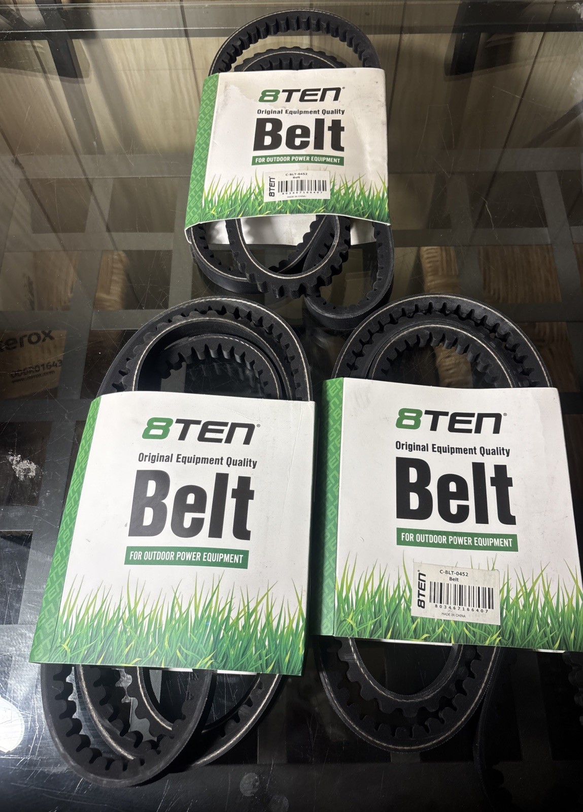 3 pk of 8ten belt C-BLT-0452 3 pk of 8ten belt C-BLT-0452