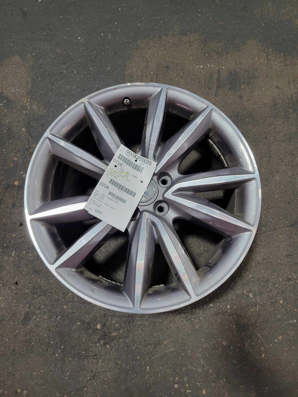 Wheel ACURA RDX 19 20 21 22 23 24 25