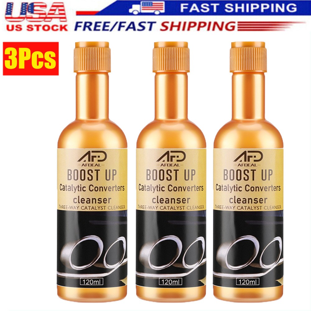 3x Vehicle Auto Engine Catalytic Converter Cleaner Multipurpose Deep Cleaning US