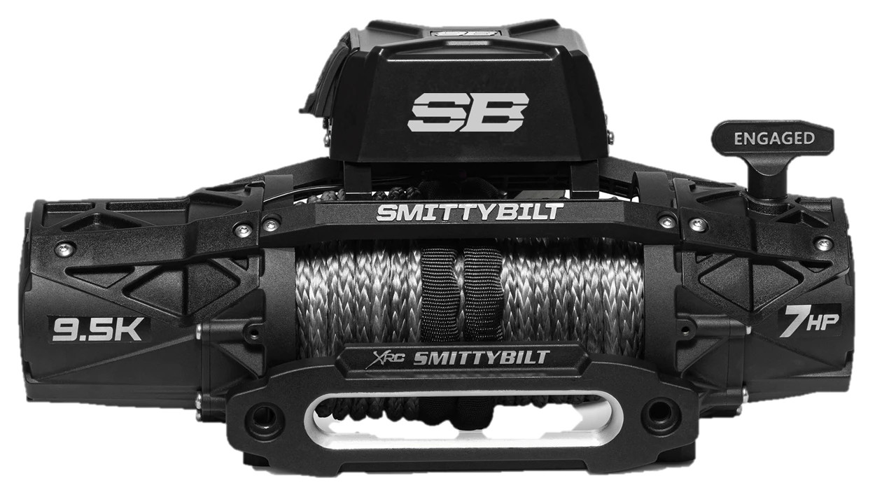 Smittybilt 98695 XRC GEN3 9.5K Comp Series Winch with Synthetic Cable