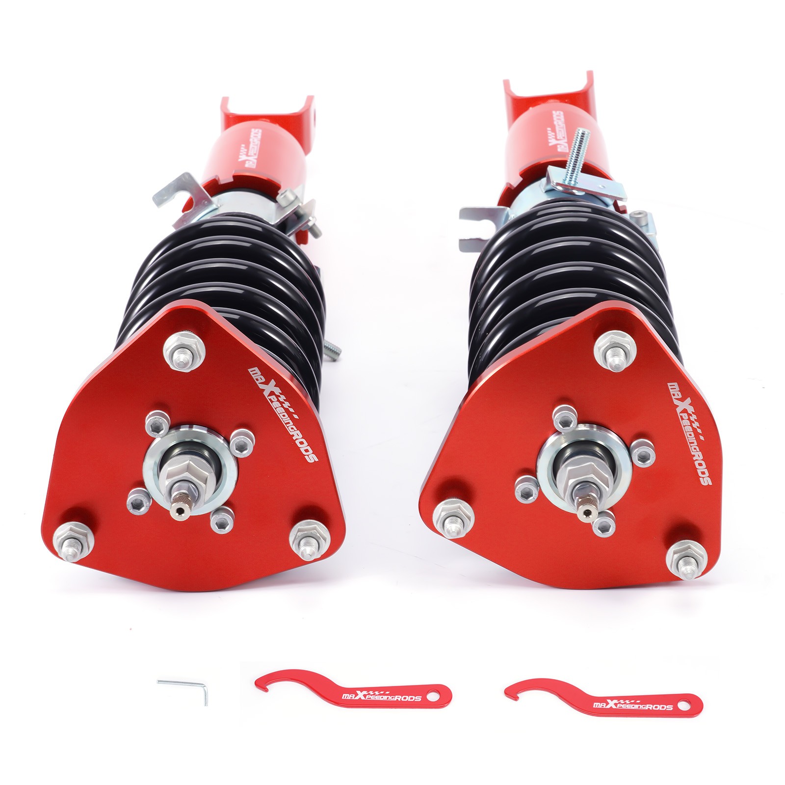 MaXpeedingrods 2x Front Coilovers Lowering Kit For Nissan 350Z 03-08 Z33 RWD