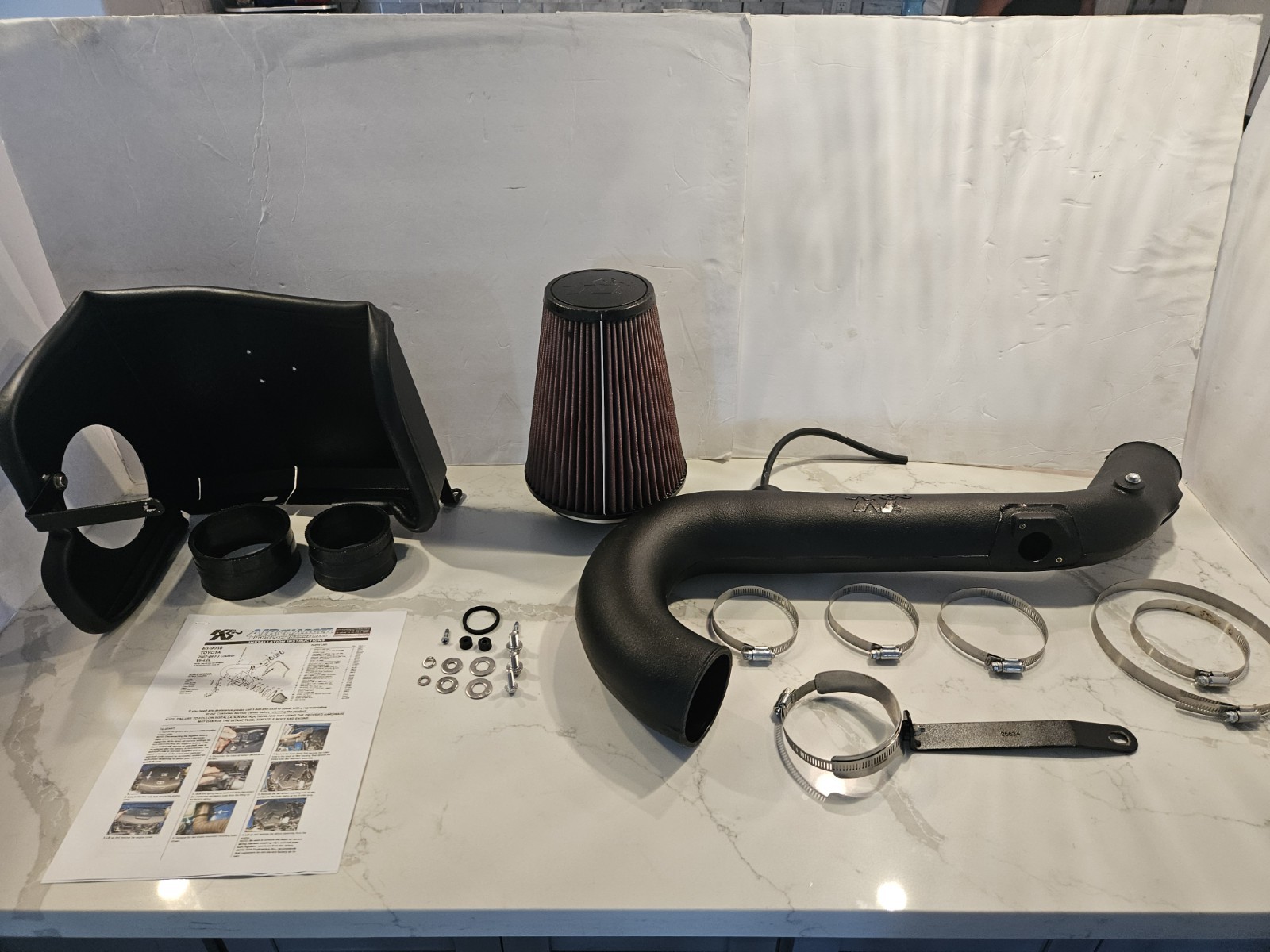 For 07-09 Toyota FJ Cruiser 4.0L V6 K&N 63-9030 Cold Air Intake System