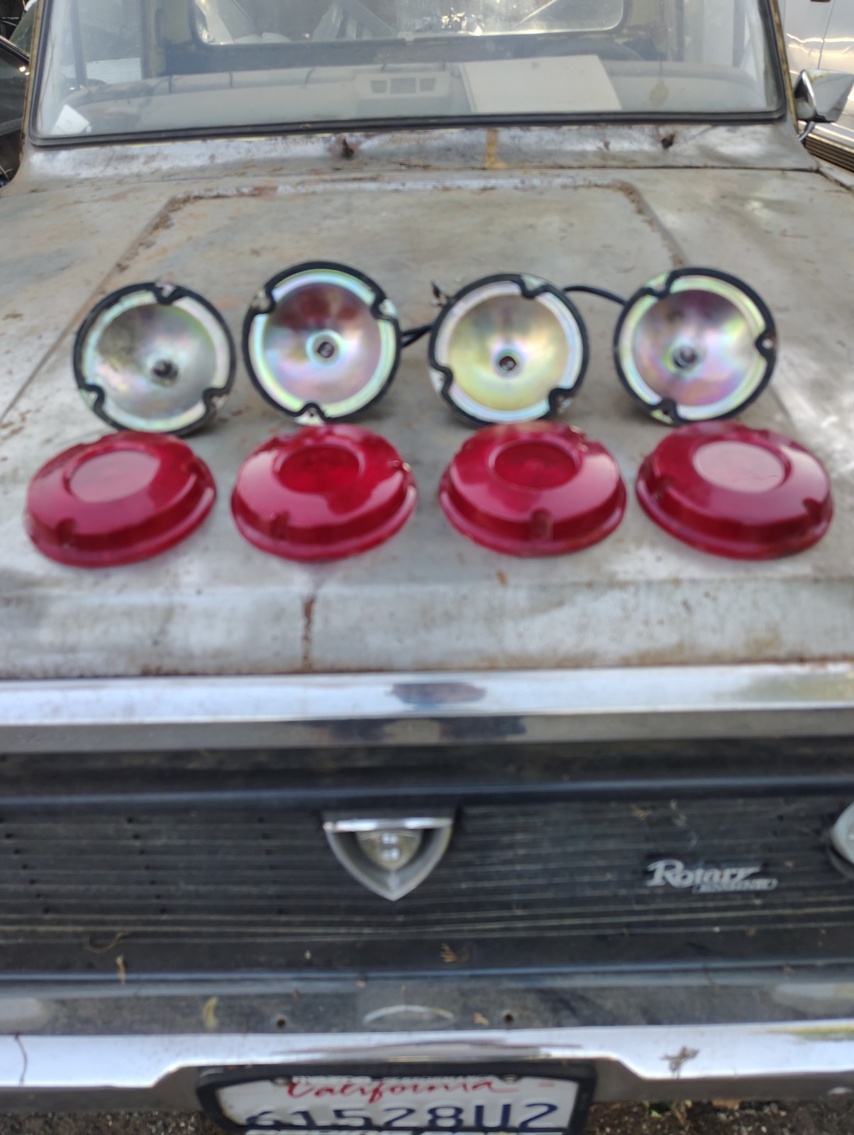 MAZDA REPU ROTARY TRUCK 1974-1977 TAILLIGHTS TURN SIGNAL GENUINE STANLEY 13B 