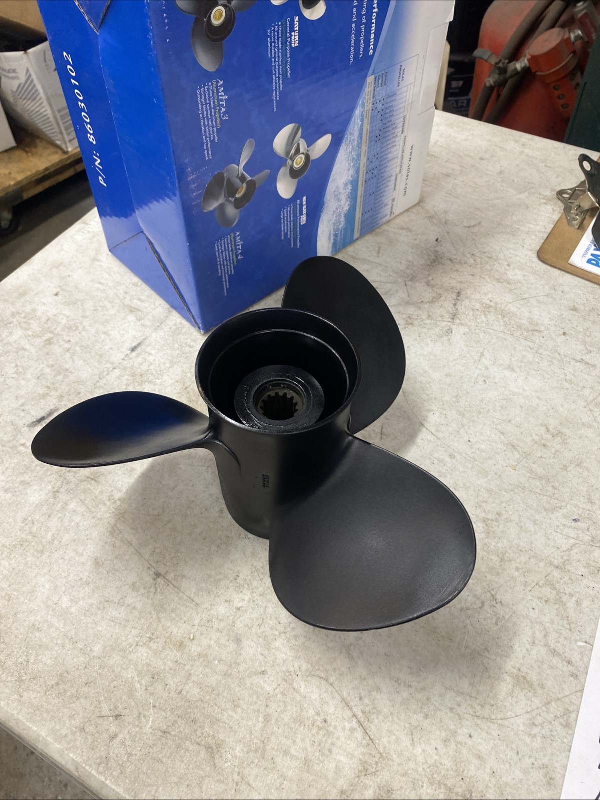 11 X 15 Three Blade To Hot Super Propeller Fits 35 Through 50 Hp ￼