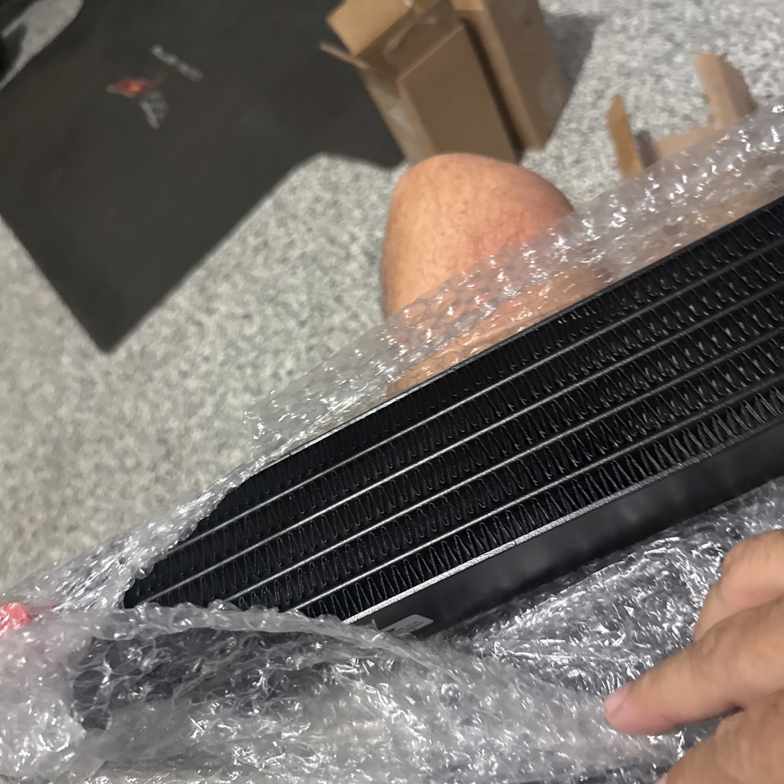New OEM Aston Martin DB9 Rapide Transmission Oil Cooler 9G43-445396-CA