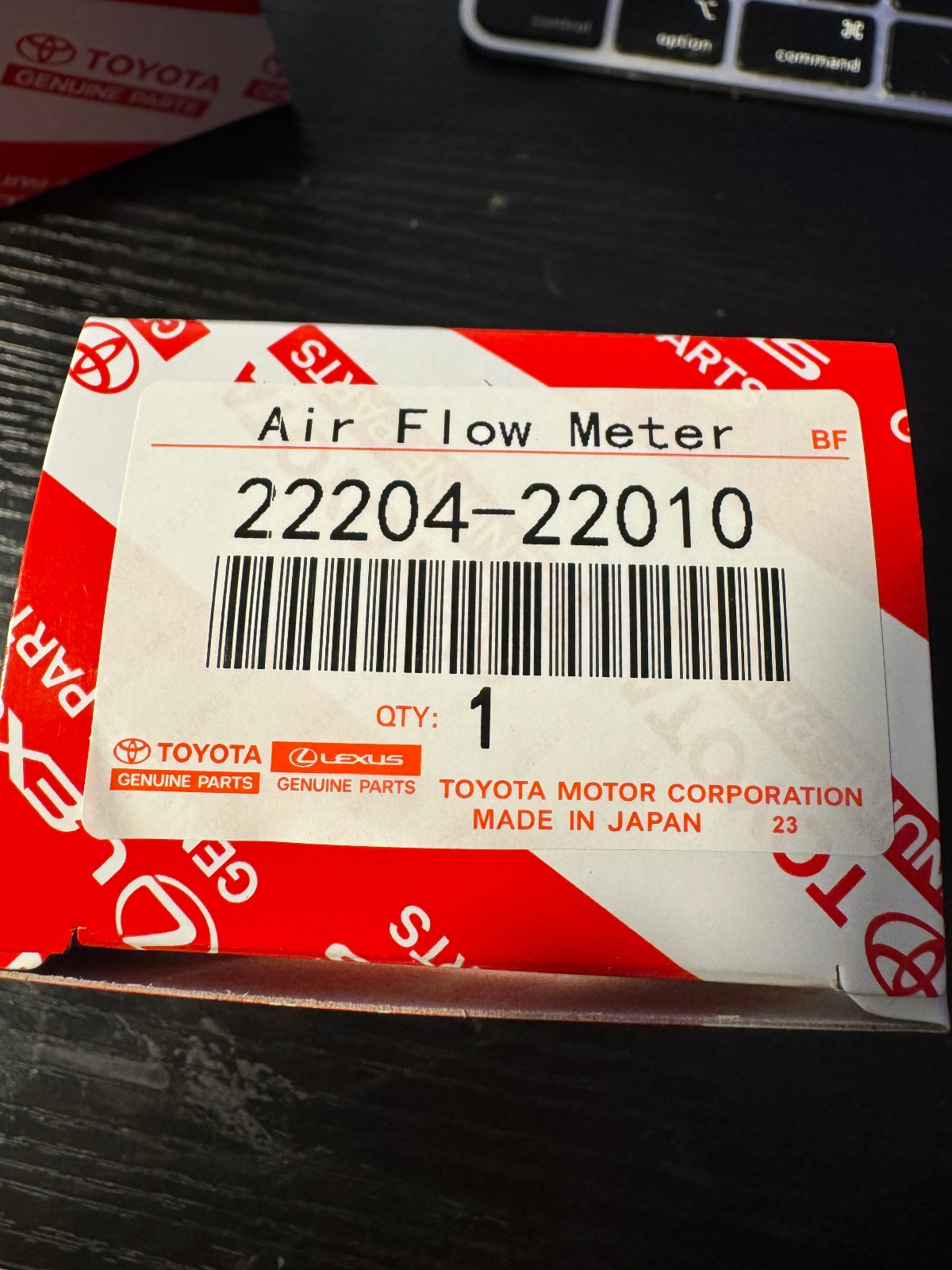 DENSO OEM 22204-22010 7450009 Mass Air Flow MAF Sensor For Toyota Lexus Scion