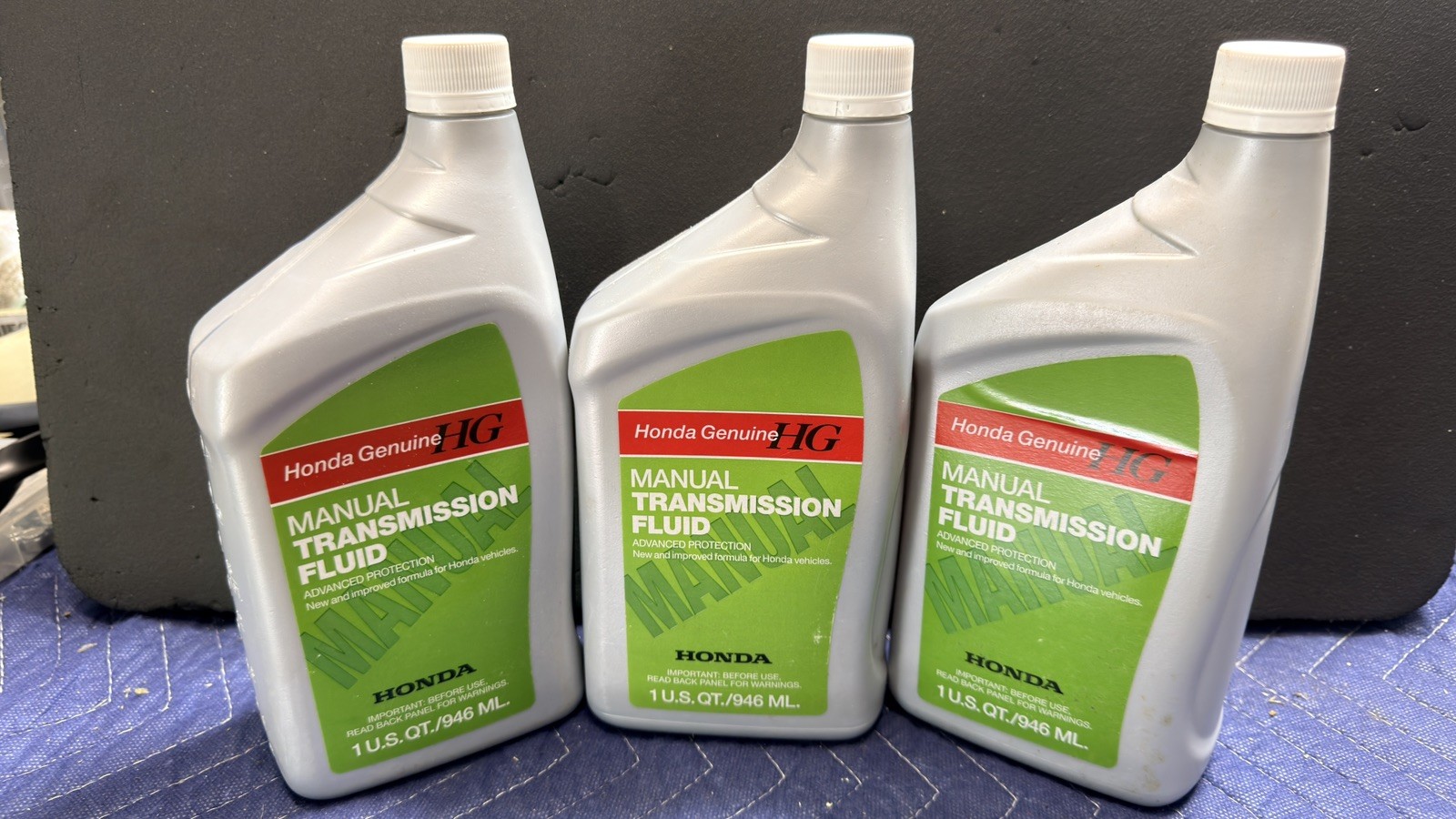 3 QUARTS OEM HONDA ACURA MANUAL TRANSMISSION FLUID 