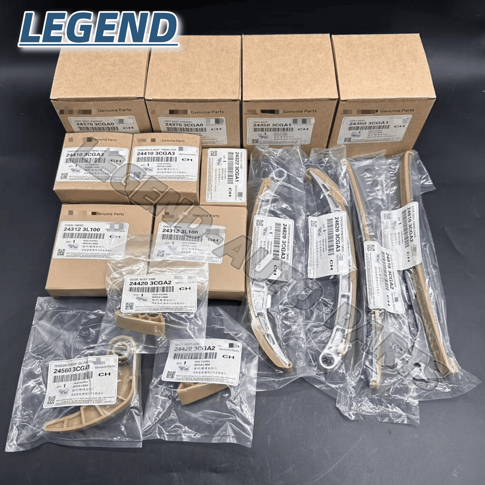 NEW OEM 16PCS Engine Timing Chain Kit For 2014 - 2020 Kia Sorento 3.3L USA
