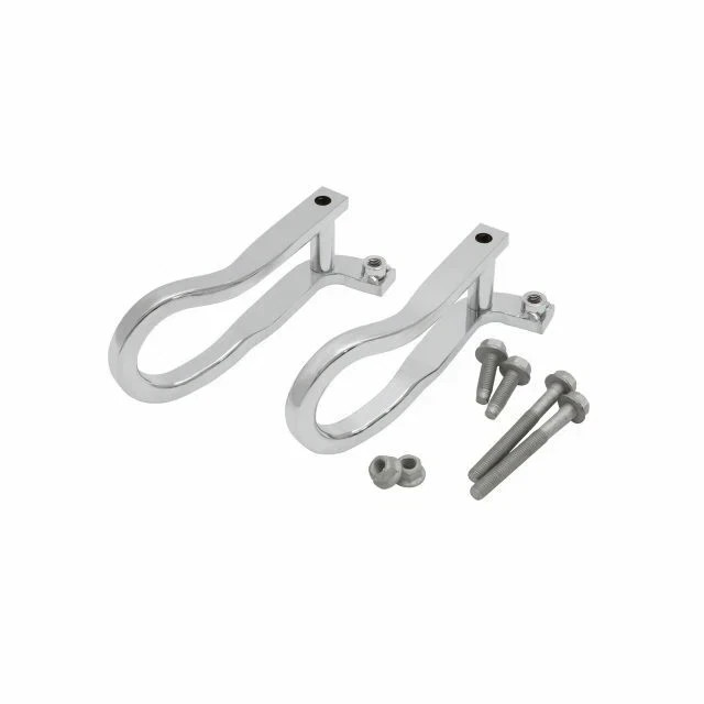2022-2027 Chevrolet Silverado 1500 Front Tow Hooks Chrome 85657046 OEM GM 2022-2027 Chevrolet Silverado 1500 Front Tow Hooks Chrome 85657046 OEM GM