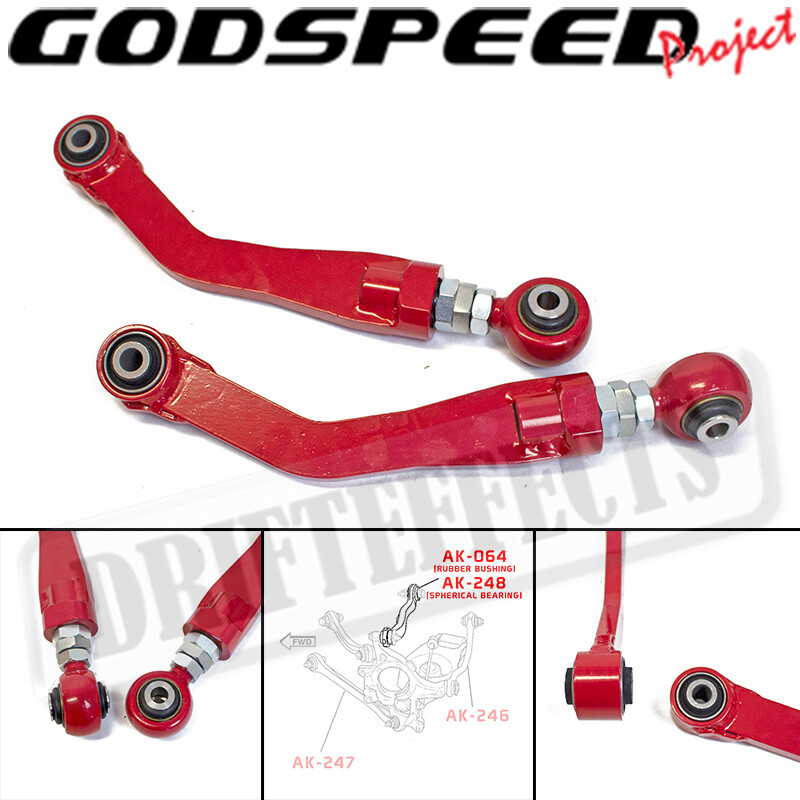 Godspeed Adjustable Rear Upper Camber Arms Kit For Dodge Charger (LX/LD) 2006-23