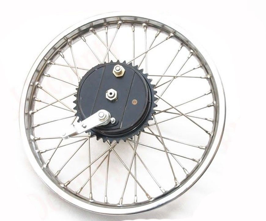Vintage Rear Half Width Wheel With Brake System Sprocket AEs