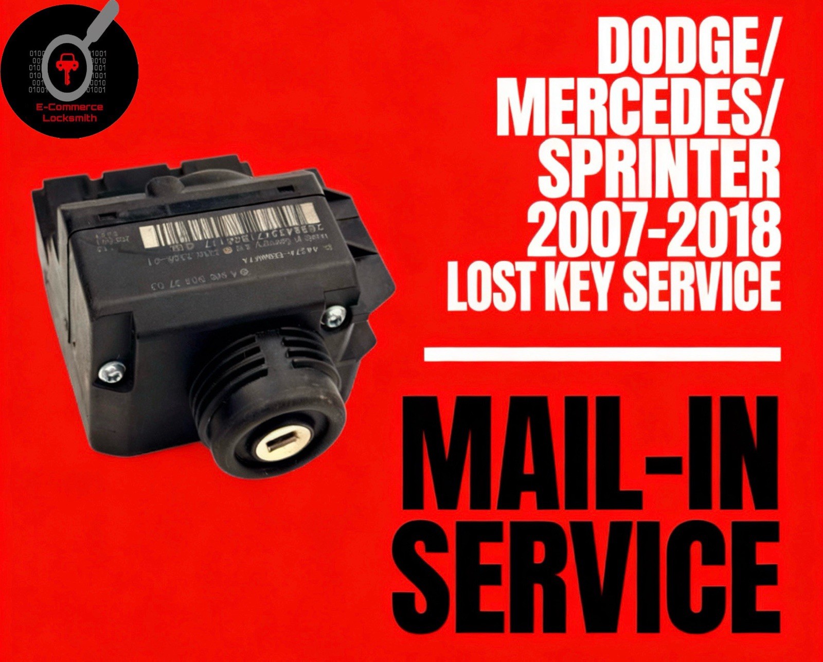2007-2018 Mercedes/Dodge Sprinter EIS/EZS Lost Key Replacement Service