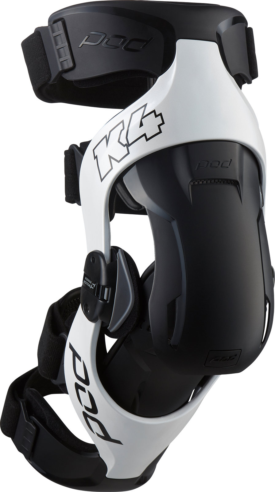 POD - K4 V2.0 Knee Brace Pr Wht/Blk XS/S | K4024-058-XS/SM POD - K4 V2.0 Knee Brace Pr Wht/Blk XS/S | K4024-058-XS/SM