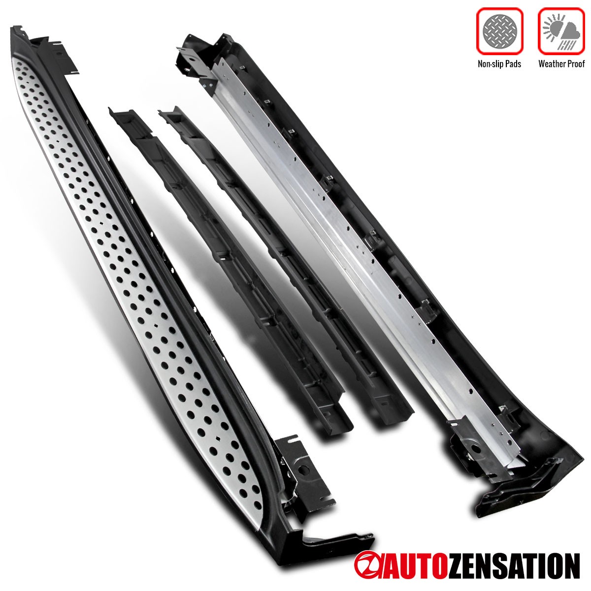 Fit 2007-2012 Mercedes Benz X164 GL 320 350 Side Step Nerf Bars Runing Boards Fit 2007-2012 Mercedes Benz X164 GL 320 350 Side Step Nerf Bars Runing Boards