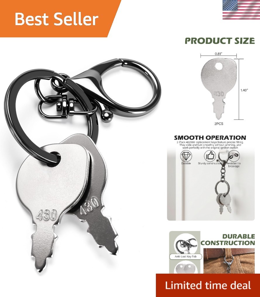 2 Pcs Starter Ignition Keys 2 Pcs Starter Ignition Keys