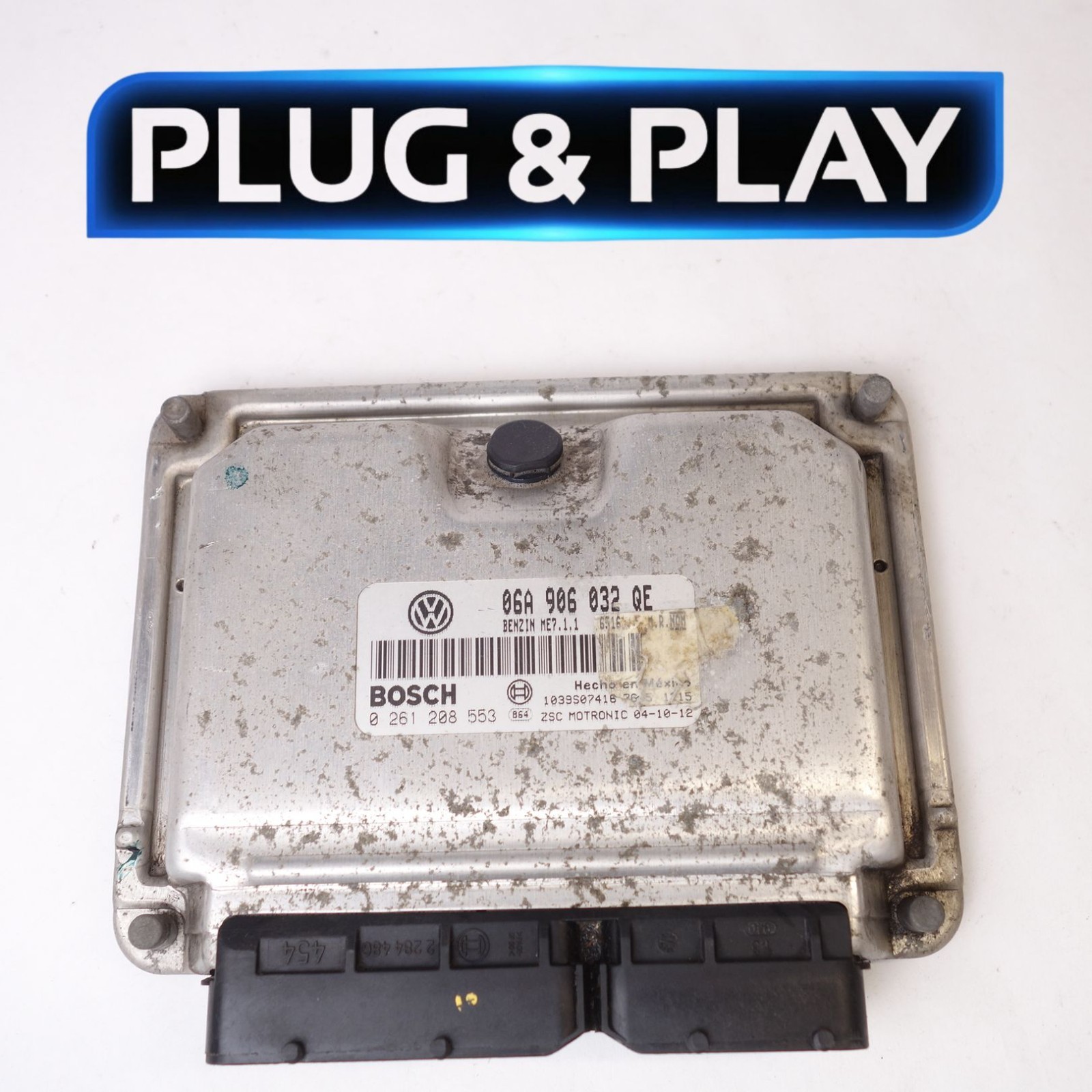 06A906032QE VW Volkswagen Jetta 2005-2006 2.5L Engine Computer ECU Plug N Go 06A906032QE VW Volkswagen Jetta 2005-2006 2.5L Engine Computer ECU Plug N Go