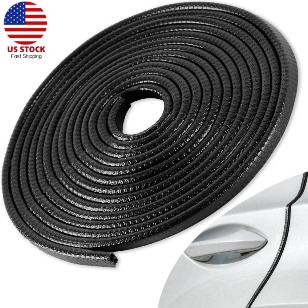 16.5ft Car Door Edge Guard Molding Trim Rubber Edge Strip Seal Protector U-Shape 16.5ft Car Door Edge Guard Molding Trim Rubber Edge Strip Seal Protector U-Shape