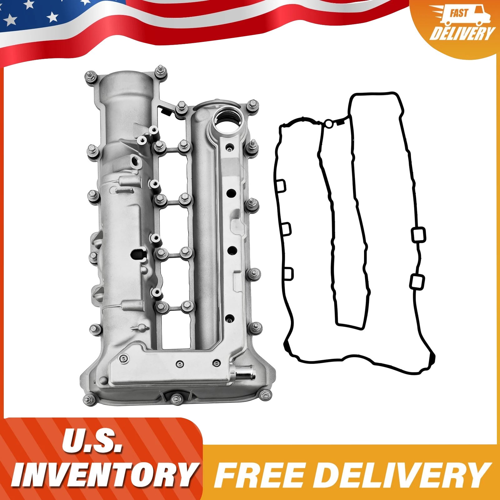 For 2016 17-2019 Buick Cascada 1.6L Engine Valve Chamber Cover W/ Seals 25203562