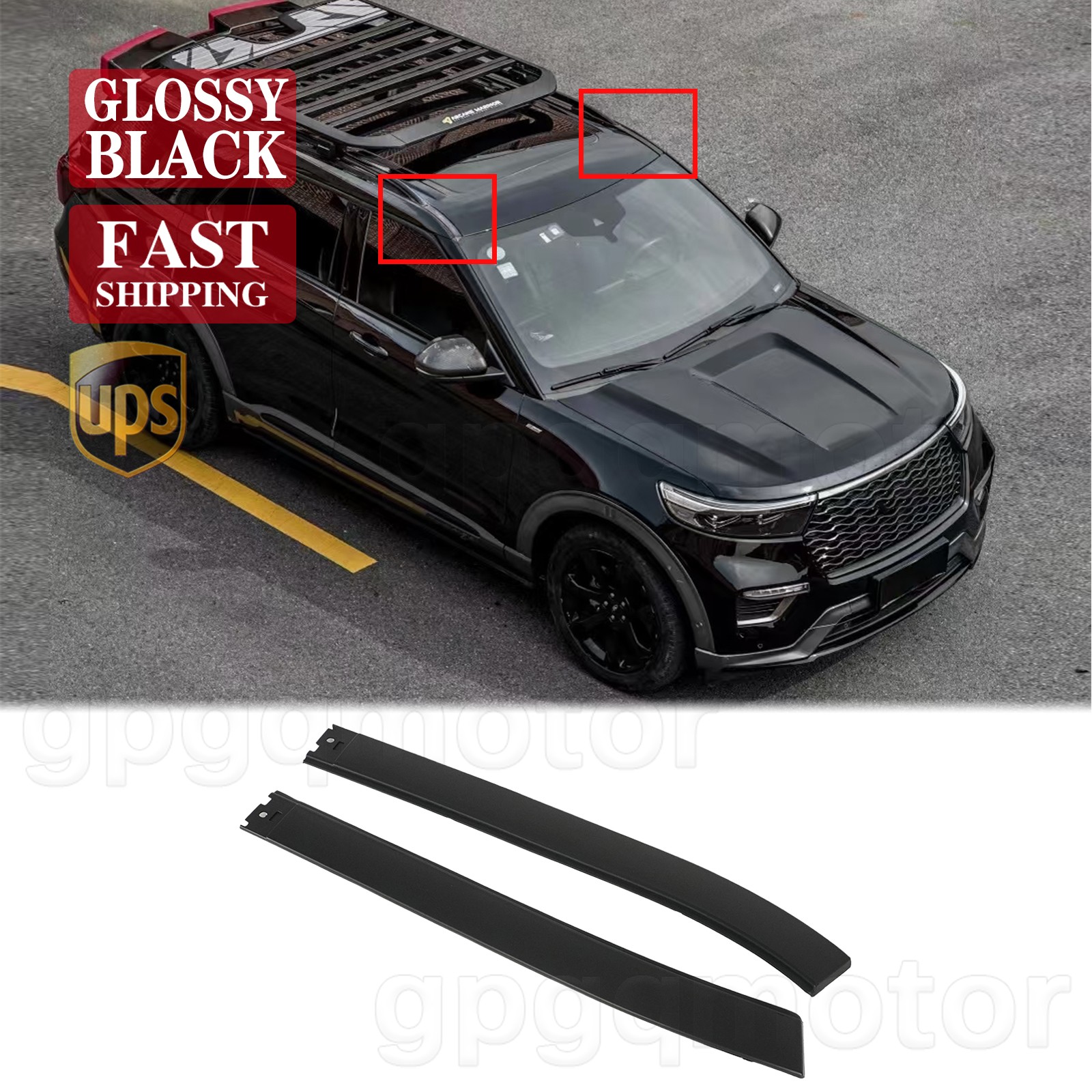 For Ford Expedition Lincoln Navigator 2018-2024 Roof Upper Molding JL1Z7850463AK