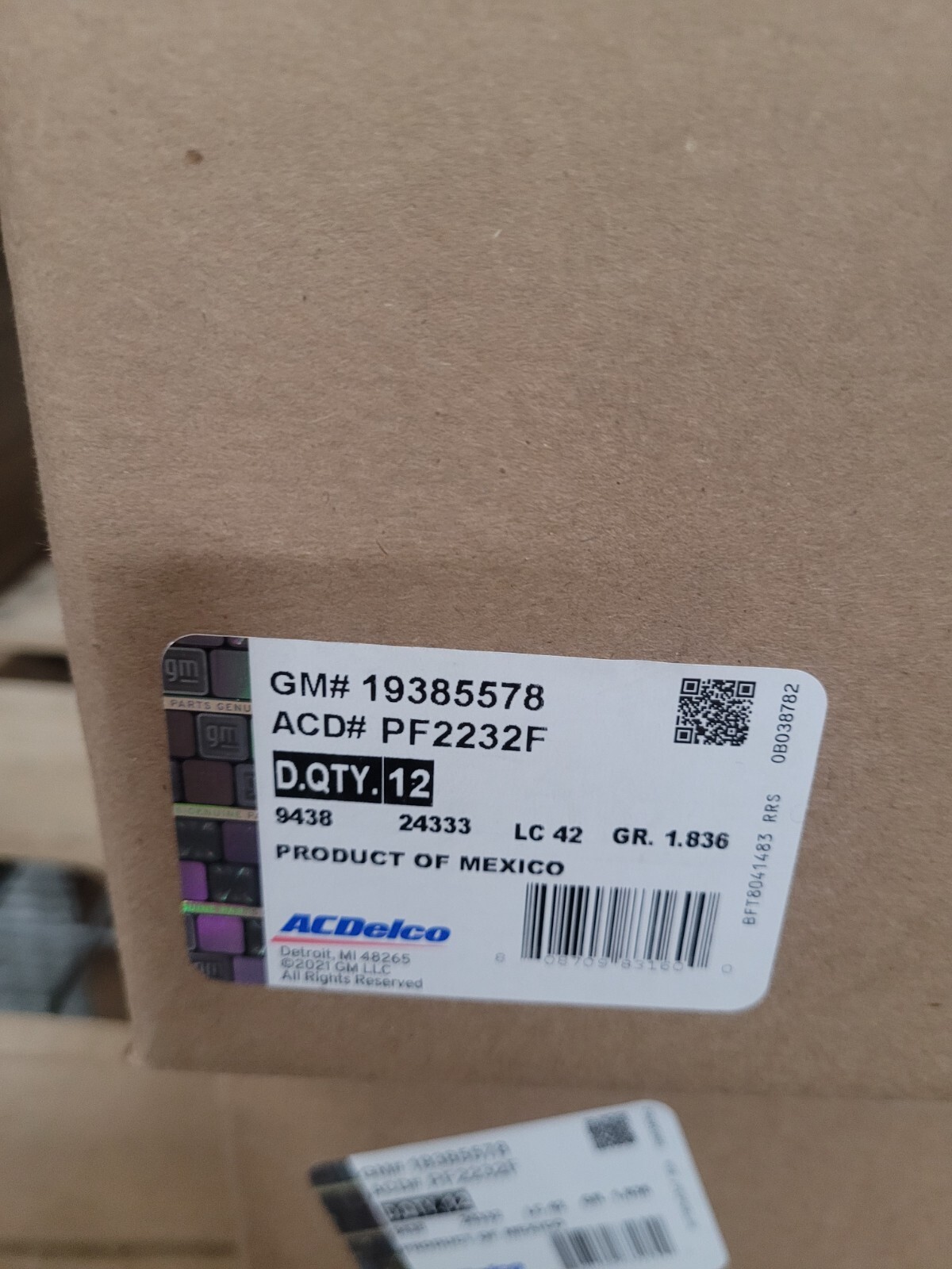 NEW 12 PACK Engine Oil Filter ACDelco PF2232 PF2232F FAST NEW 12 PACK Engine Oil Filter ACDelco PF2232 PF2232F FAST