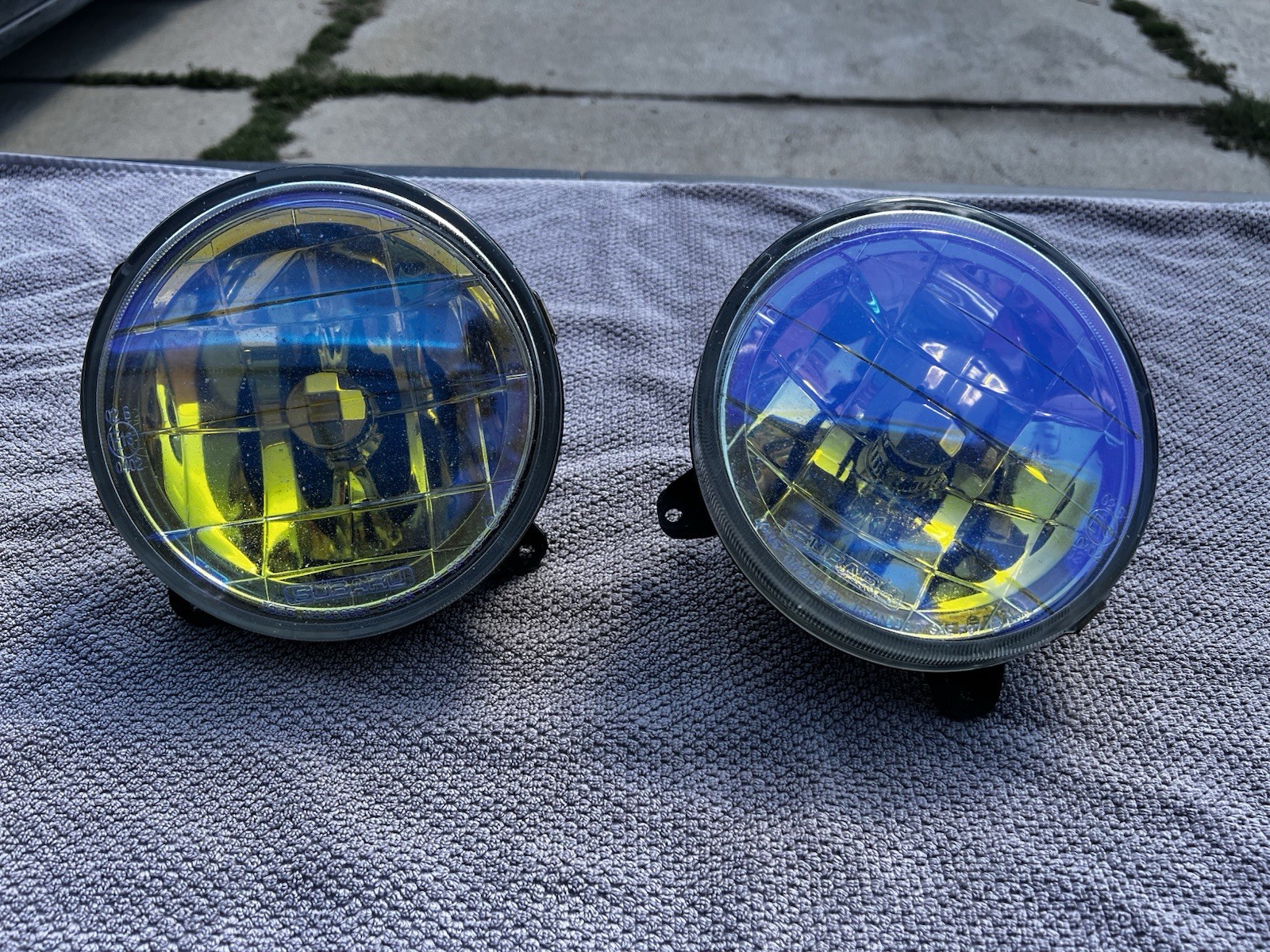 Jdm Subaru GDB GC8 Rainbow Fog Lights