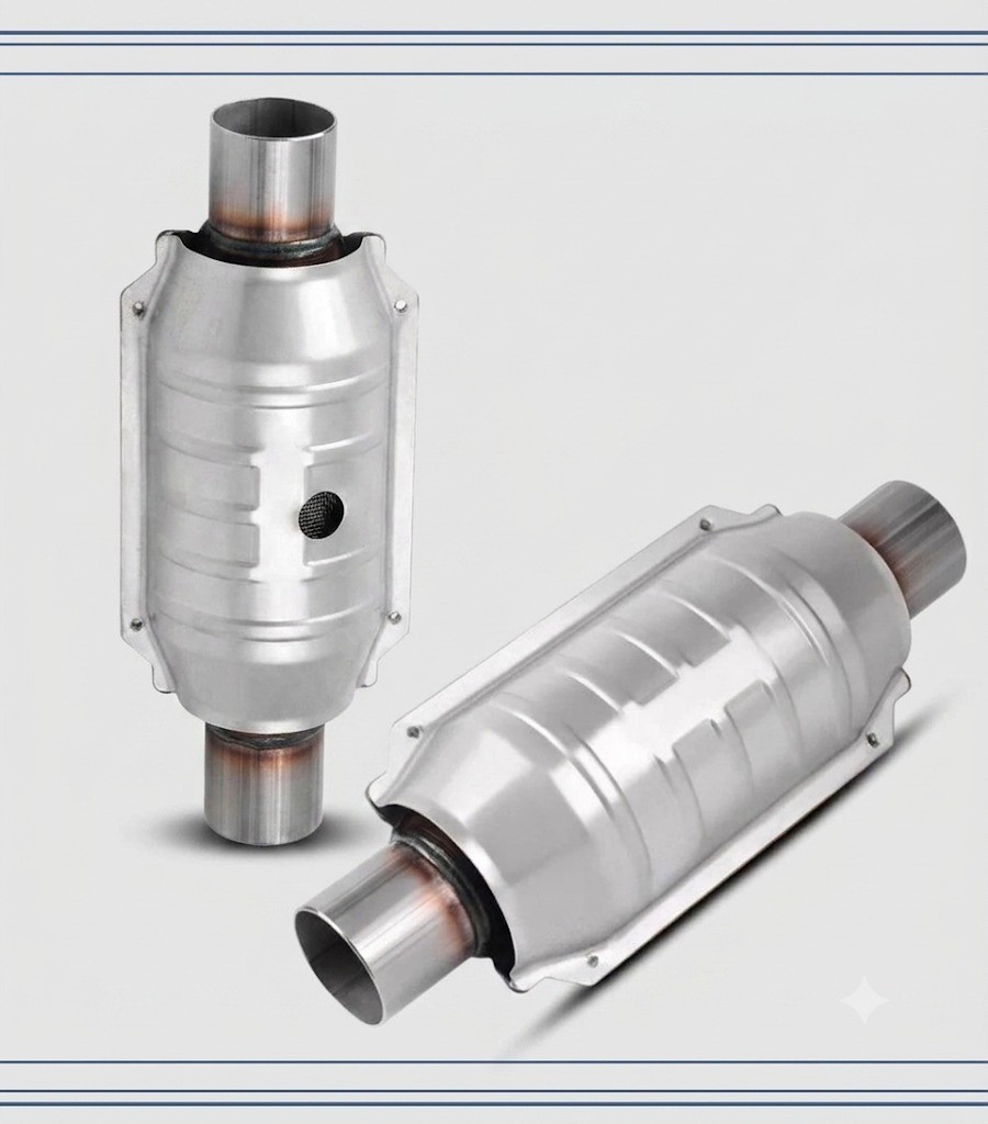Fit For All Mercedes-Benz Catalytic Converter Direct Flow Approve Cleaner 2 Pack