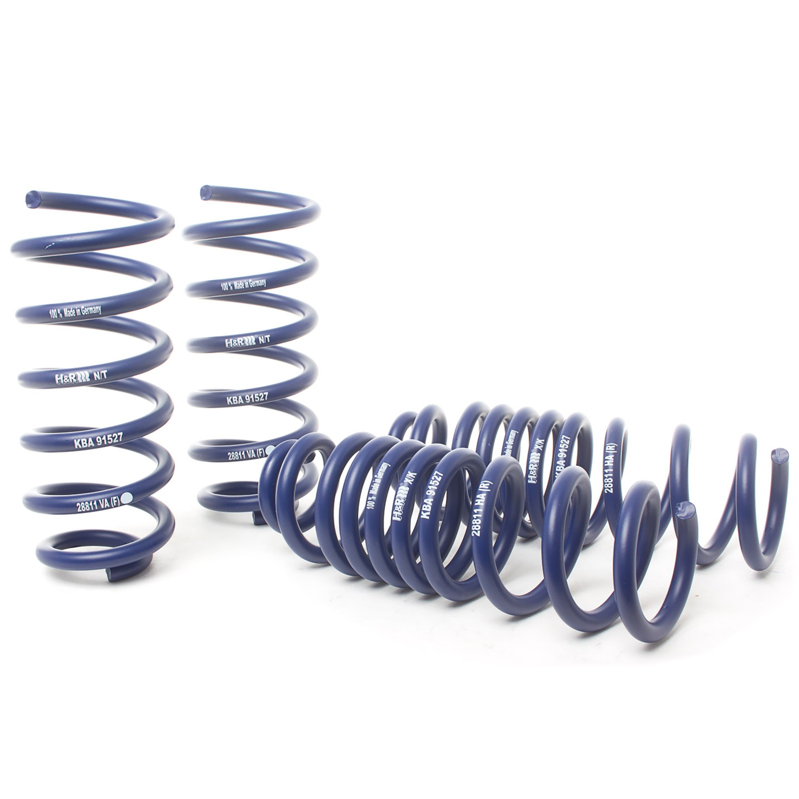 H&R 28811-2 Lowering Front Rear Springs Kit for 15-21 C300 C43 / 16-17 C450 AMG