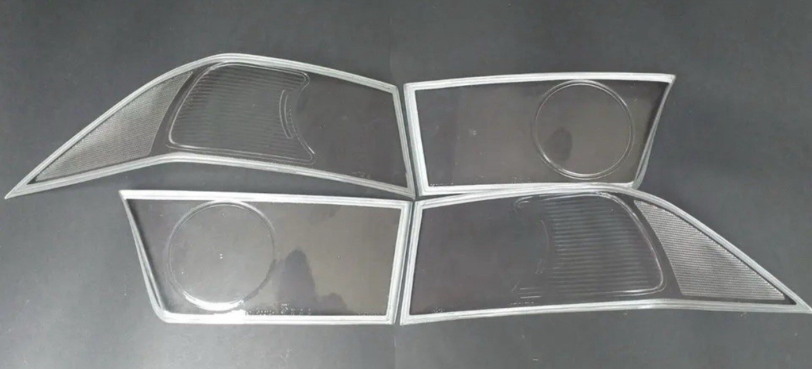 2004 - 2008 Acura TSX Clear Tail Light Lenses 