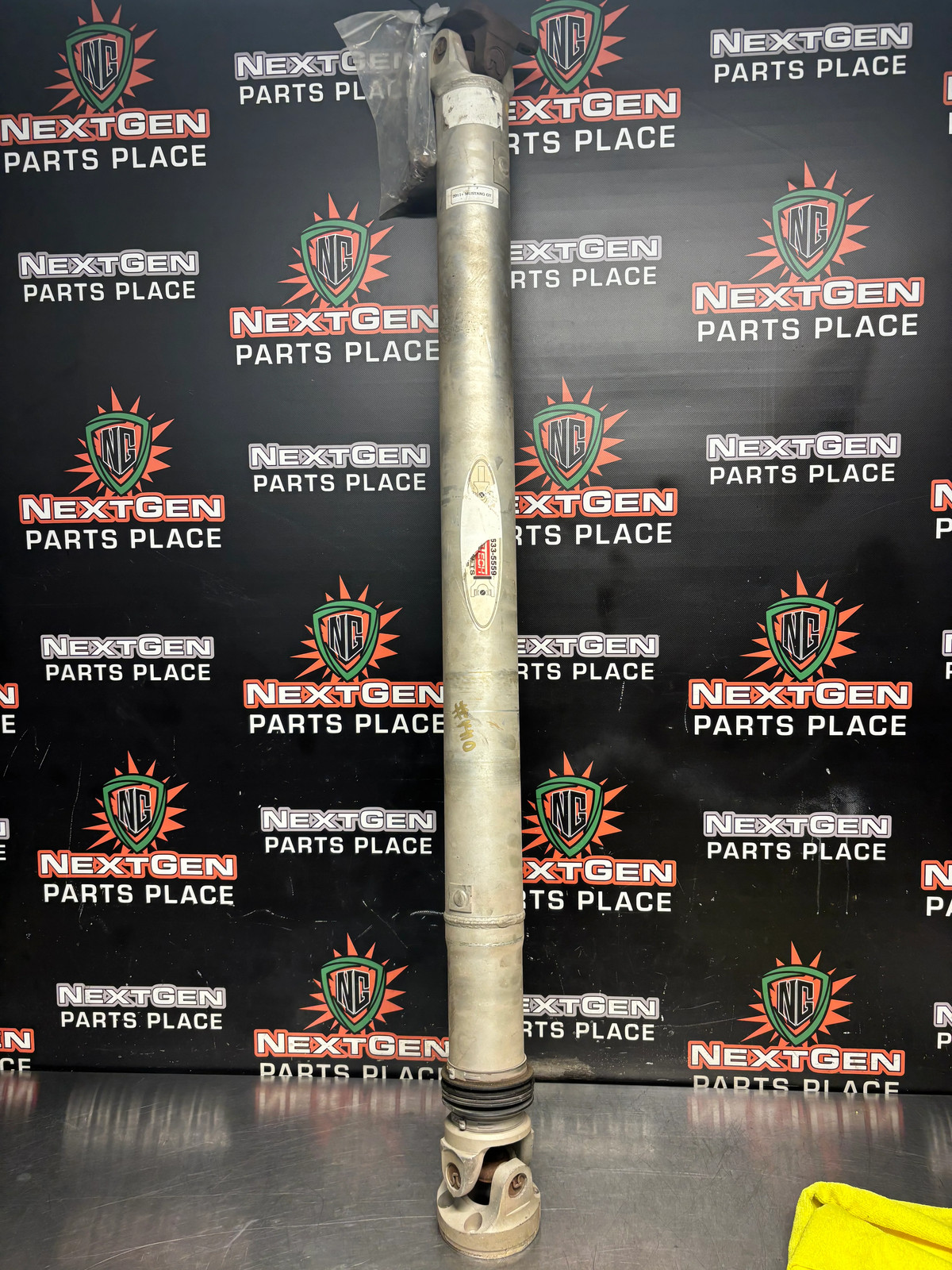 11-14 FORD MUSTANG GT 3.5”DYNOTECH ONE PIECE ALUMINUM DRIVESHAFT #1410 11-14 FORD MUSTANG GT 3.5”DYNOTECH ONE PIECE ALUMINUM DRIVESHAFT #1410