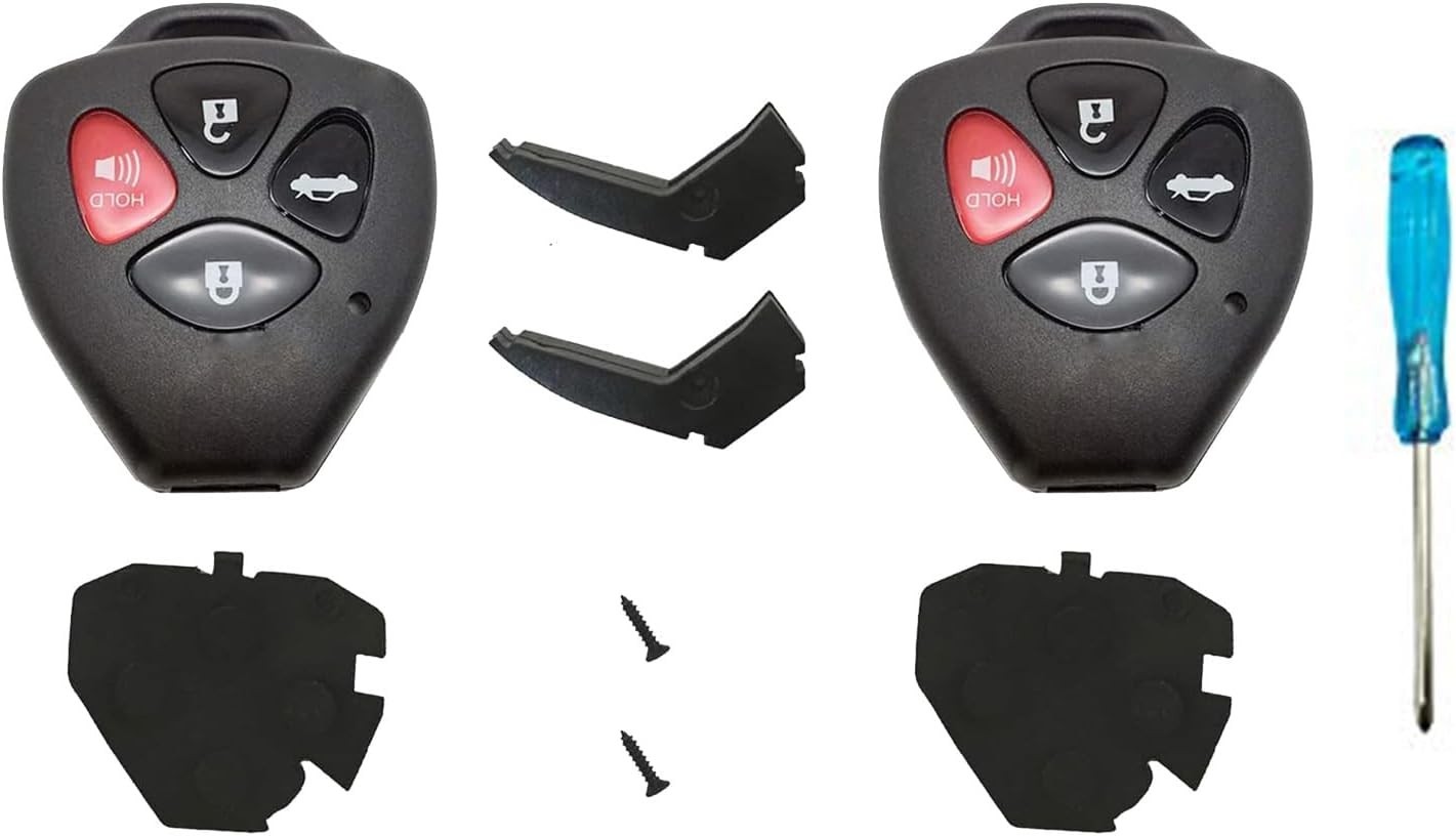 Estuche De Control Remoto Llavero Toyota Accesorios Para Llaves Auto Carrio Choc Estuche De Control Remoto Llavero Toyota Accesorios Para Llaves Auto Carrio Choc