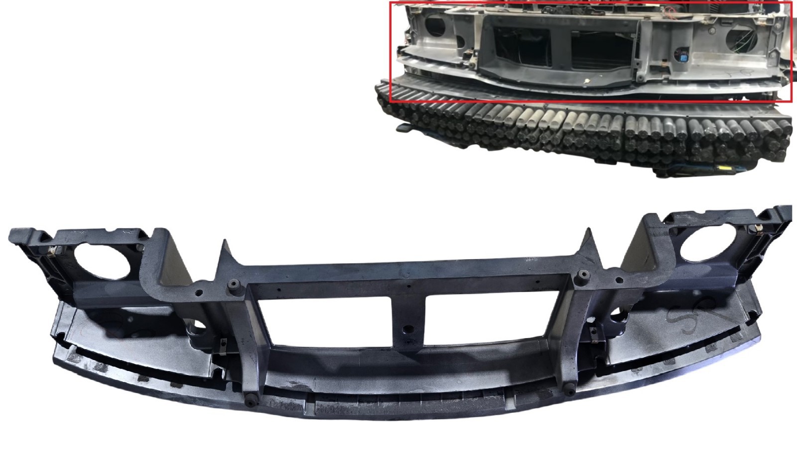 2003 2011 Lincoln Town car front radiator header panel core support frame OEM 2003 2011 Lincoln Town car front radiator header panel core support frame OEM