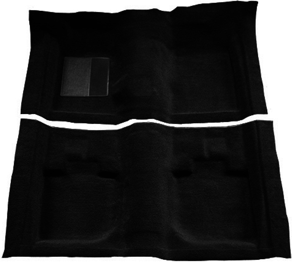 ACC 71-73 Ford Mustang Convertible Nylon Loop BLACK Carpet
