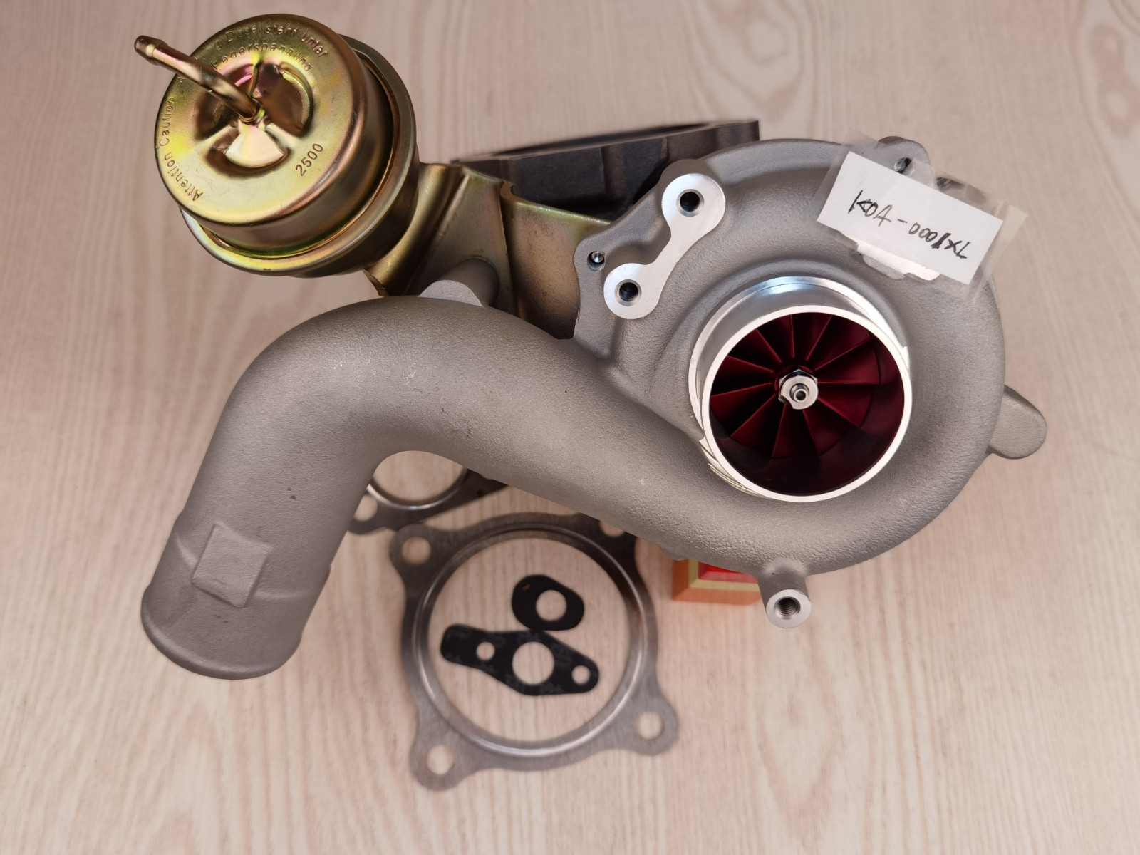 Upgraded K04-001XL Red 11 Billet turbo VW JETTA GOLF Audi TT A3 1.8T 320HP