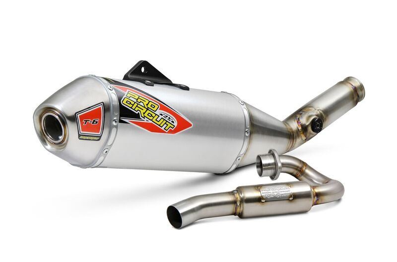 Pro Circuit 0111945GX T-6 JCR exhaust system w/Ti Can fits 2019+ Honda CRF450X