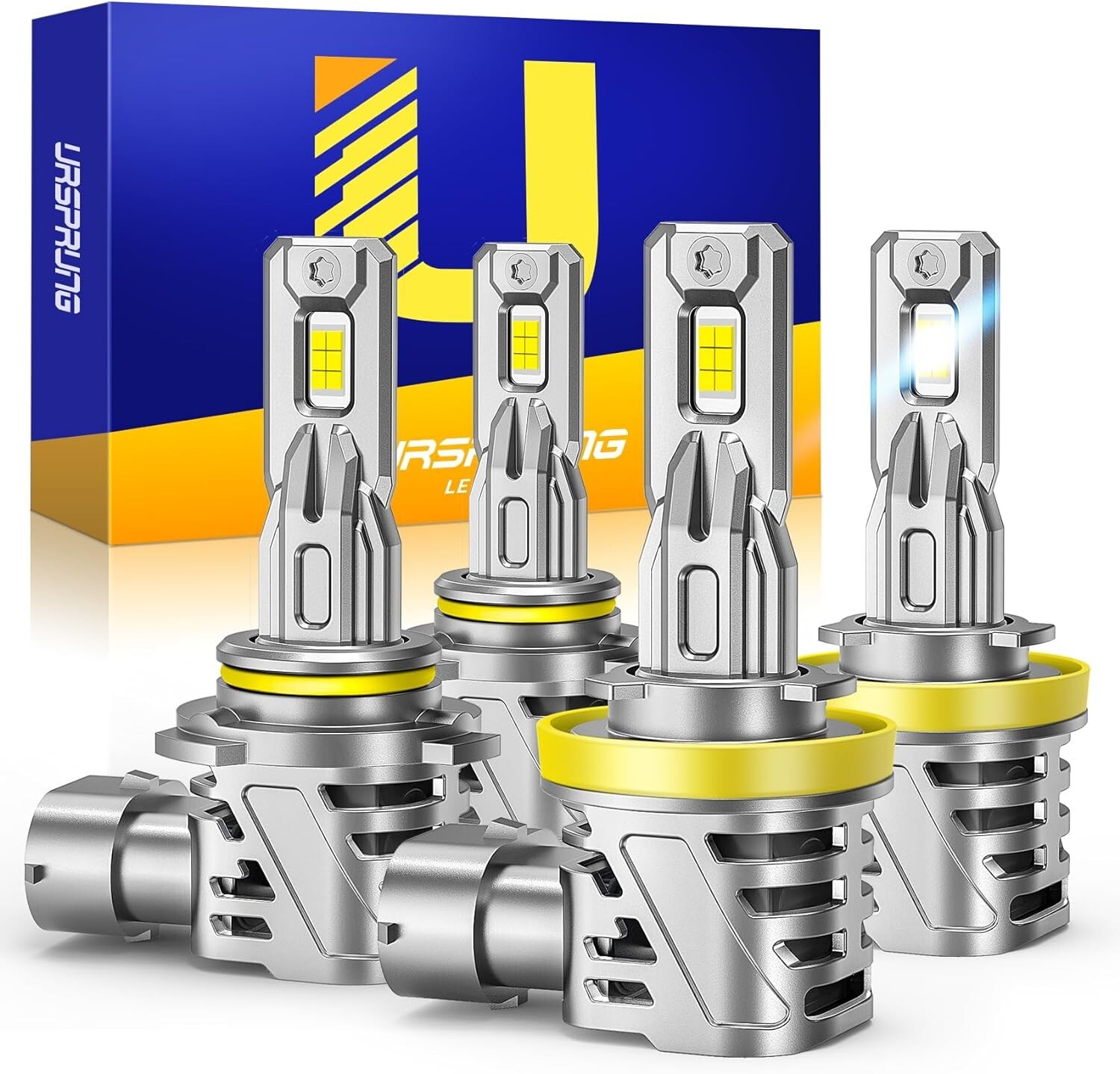 Ursprung Fahren Upgraded H11/H9/H8 9005/HB3 LED Headlight Bulbs Combo 50000LM Ursprung Fahren Upgraded H11/H9/H8 9005/HB3 LED Headlight Bulbs Combo 50000LM