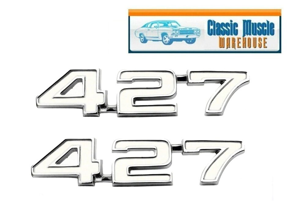 Chevrolet 427 Emblem Set. for 1969 Camaro, Caprice, Bel Air, Impala, Nova *PAIR* Chevrolet 427 Emblem Set. for 1969 Camaro, Caprice, Bel Air, Impala, Nova *PAIR*