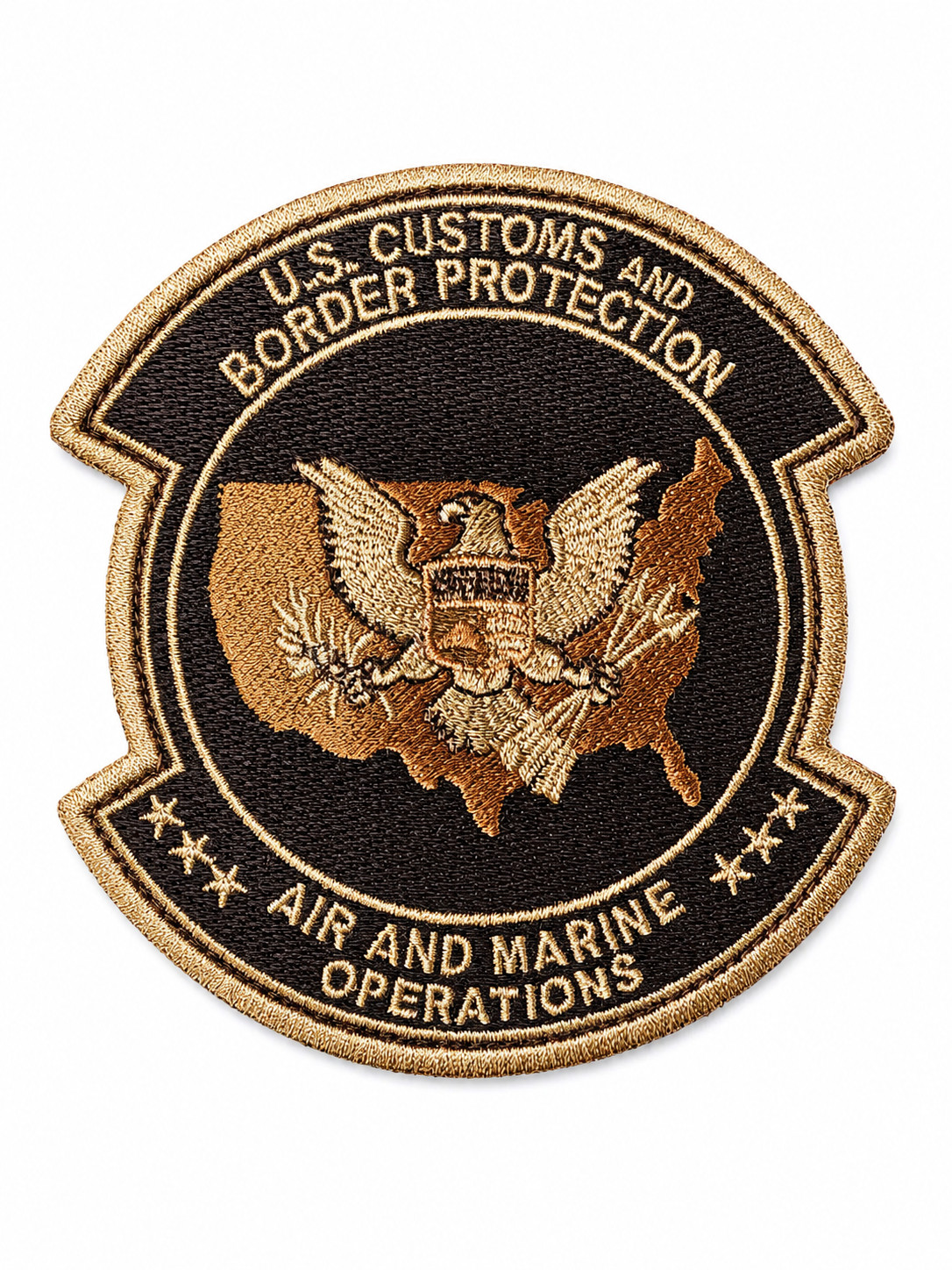 U.S. Customs and Border Protection Air & Marine Operations Patch size 4-3/8\ U.S. Customs and Border Protection Air & Marine Operations Patch size 4-3/8\