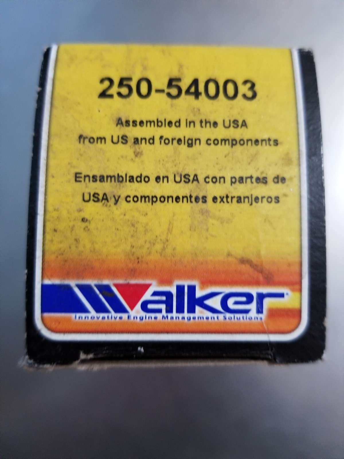 Genuine WALKER Oxygen Sensor Part# 250-54003 - New in Box