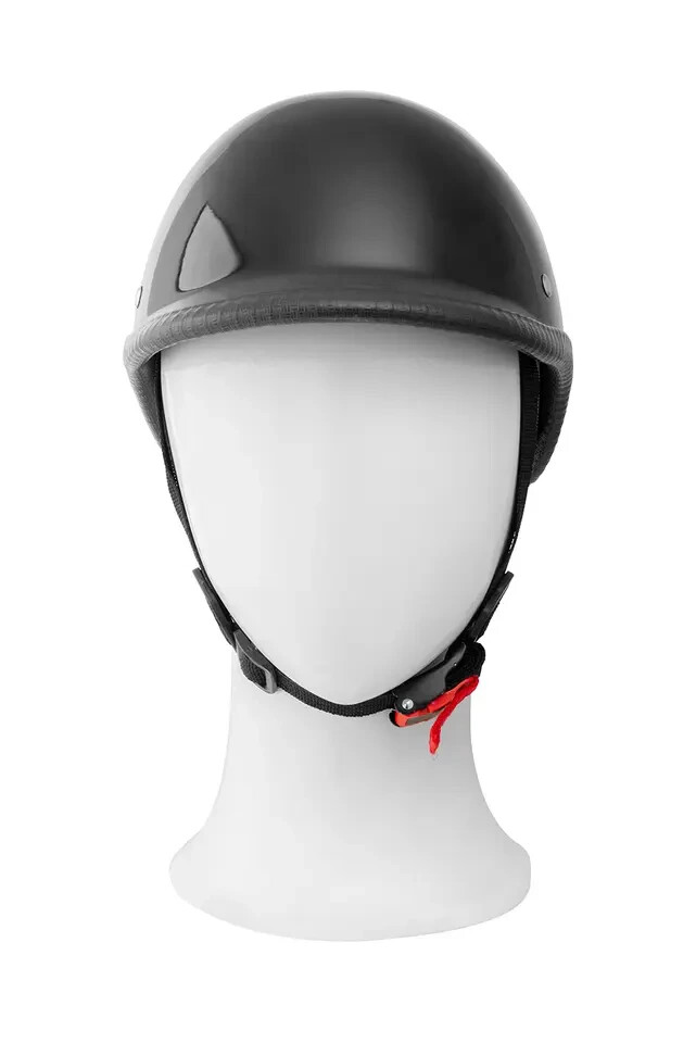 Jockey/Hawk Shiny Novelty Helmet With Q-Release Motorcycle Half Helmet