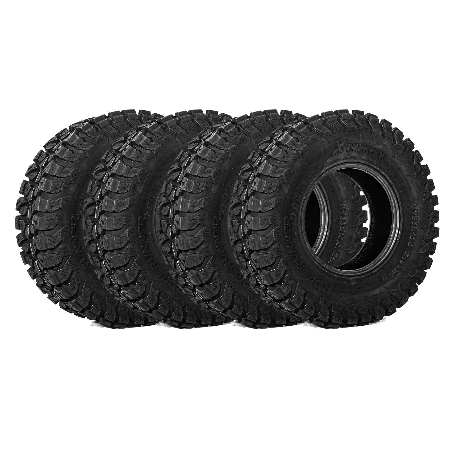 Set 4 FORERUNNER 30x10-14 Radial ATV UTV Tires 30x10x14 High Performance