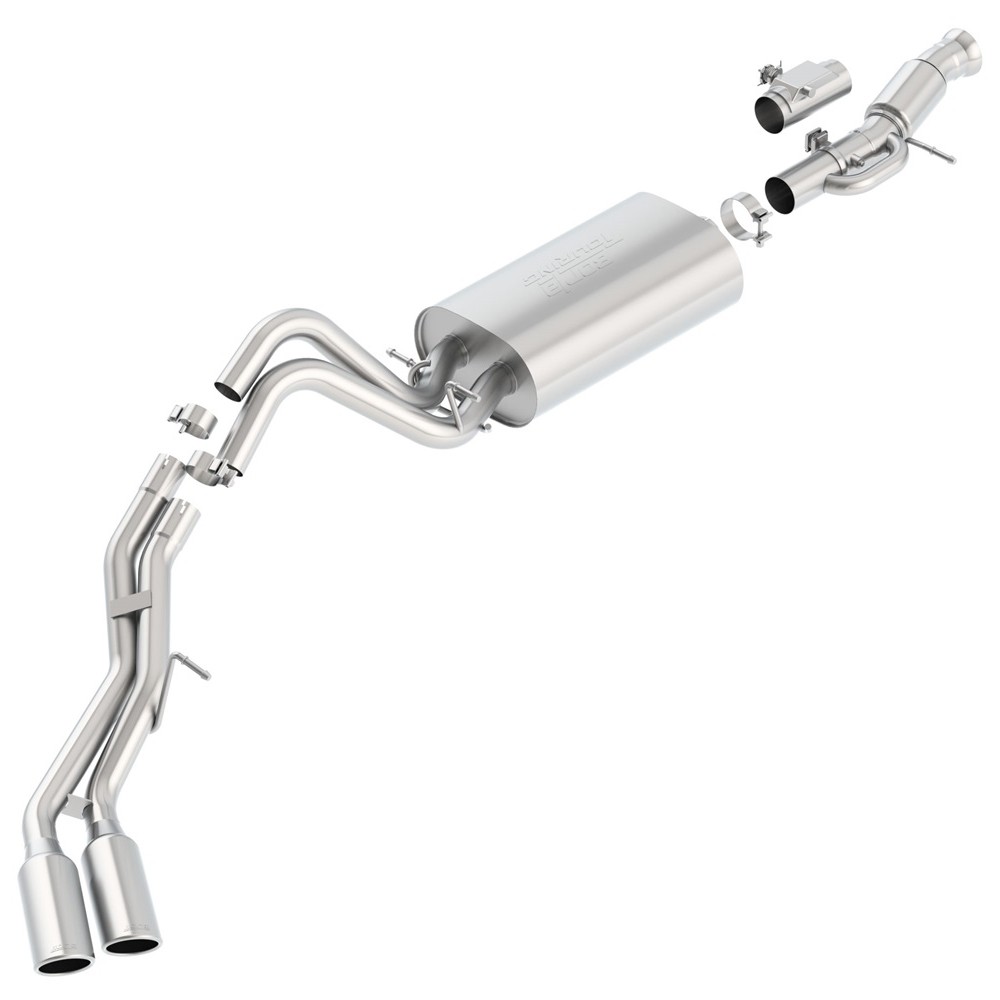 Borla 140559 Touring Cat Back Exhaust for 2015-2020 Escalade Yukon Denali 6.2 V8