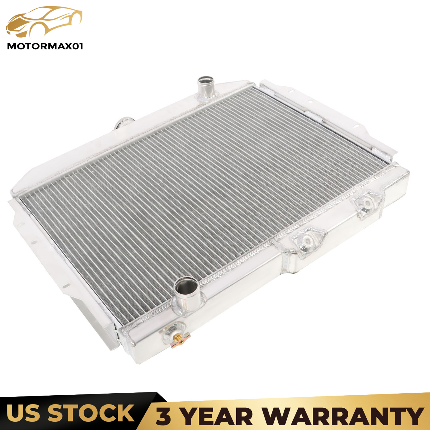 3 Row Aluminum Radiator For 1958-1974 AMC Javelin Matador AMX V8
